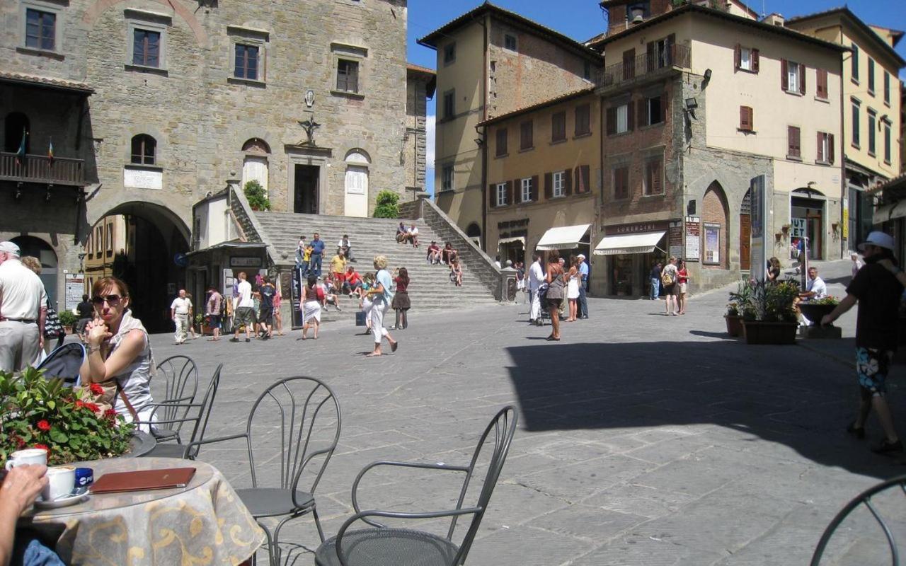 Appartamento Il Loggiato Cortona Kültér fotó