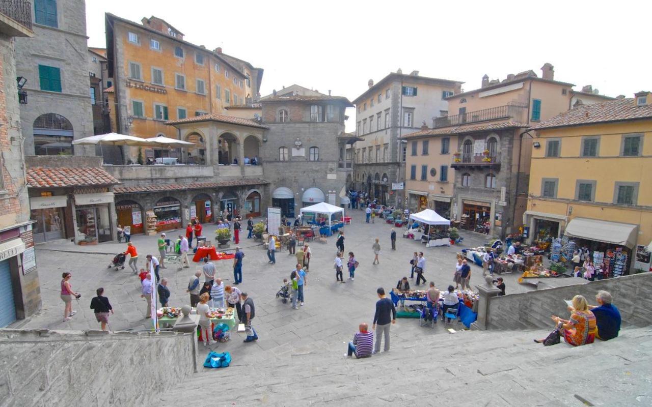 Appartamento Il Loggiato Cortona Kültér fotó